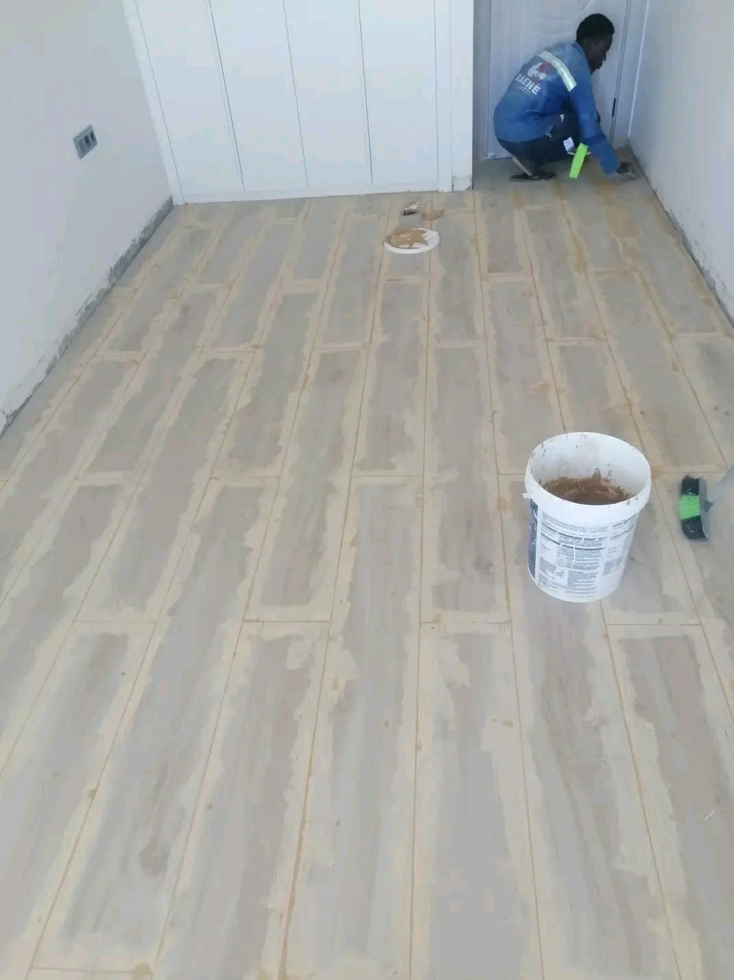 Instalação de piso vinílico